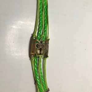 Owl Love And Dream Rope Bracelet
